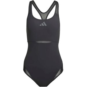 adidas dam Lanelux Y-Back Mesh Swimsuit Swimwear, black, 44 adidas dam Lanelux Y-Back Mesh Swimsuit Swimwear, black, 44