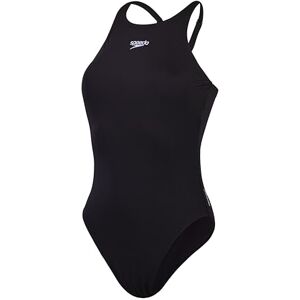 Speedo Dam End+ V Back (längre kropp) baddräkt atletisk passform simning fitness, svart, 40/16 Speedo Dam End+ V Back (längre kropp) baddräkt atletisk passform simning fitness, svart, 40/16