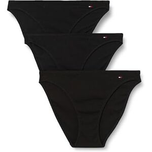 Tommy Hilfiger dam 3-pack fodrad bikini (EXT. Size) Uw0uw05753 trosor, lila (svart/svart ribb/svart ripp/svart), 32, Lila (svart/svart ribb/svart svart), XS Tommy Hilfiger dam 3-pack fodrad bikini (EXT. Size) Uw0uw05753 trosor, lila (svart/svart ribb/svart ripp/svart), 32, Lila (svart/svart ribb/svart svart), XS