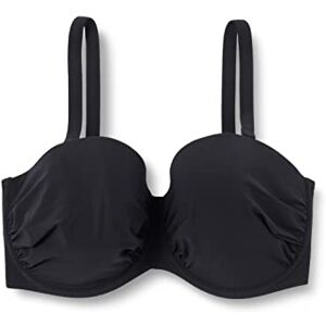 Rosa Faia Bikini-Oberteil Cosima topp för kvinnor, svart (svart 001), 80F Rosa Faia Bikini-Oberteil Cosima topp för kvinnor, svart (svart 001), 80F