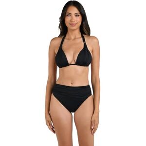 La Blanca Dam Island Goddess Halter Triangel Baddräkt Topp Bikini, Svart, 8, Svart, 38 SE La Blanca Dam Island Goddess Halter Triangel Baddräkt Topp Bikini, Svart, 8, Svart, 38 SE
