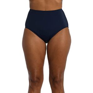 Maxine Of Hollywood Women's Standard High Waist Hipster Bikini Swimsuit Bottom, Indigo, 18 Maxine Of Hollywood Women's Standard High Waist Hipster Bikini Swimsuit Bottom, Indigo, 18