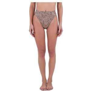 Hurley Kvinnors hög midja Bikini Braga MAX Leopard Moderate Tab Side Hurley Kvinnors hög midja Bikini Braga MAX Leopard Moderate Tab Side