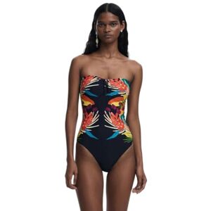 Desigual Swim_Bahamas II One P Piece baddräkt för kvinnor, svart, XL Desigual Swim_Bahamas II One P Piece baddräkt för kvinnor, svart, XL