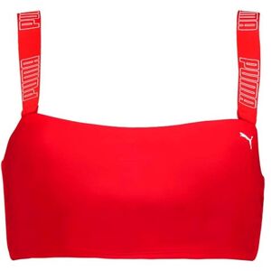 PUMA Swim Women Bandeau Top 1P, röd, S PUMA Swim Women Bandeau Top 1P, röd, S