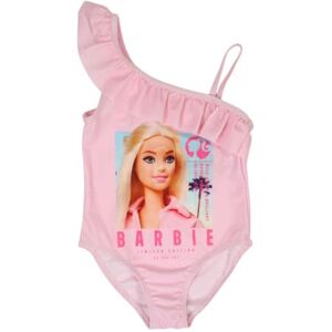Disney Barbie, baddräkt i ett stycke, flicka, barn (3–8 år), jumpsuit, body, rashguard, bikini, ett stycke, pool, strand, bad, sommar, bar 5244451, S1-3/4A, rosa, rosa, 3 år Disney Barbie, baddräkt i ett stycke, flicka, barn (3–8 år), jumpsuit, body, rashguard, bikini, ett stycke, pool, strand, bad, sommar, bar 5244451, S1-3/4A, rosa, rosa, 3 år