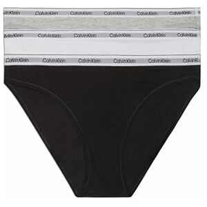 Calvin kvinnors BIKINI 3-pack bikinitrosor, svart/vit/grå värmare, L, Svart/vit/grå ljung, L Calvin kvinnors BIKINI 3-pack bikinitrosor, svart/vit/grå värmare, L, Svart/vit/grå ljung, L