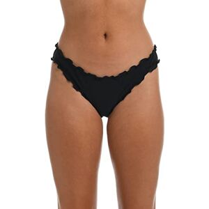 Hobie womens Cinched Back Hipster Swimsuit Bikini Bottoms, Black Solids, X-Large US Hobie womens Cinched Back Hipster Swimsuit Bikini Bottoms, Black Solids, X-Large US