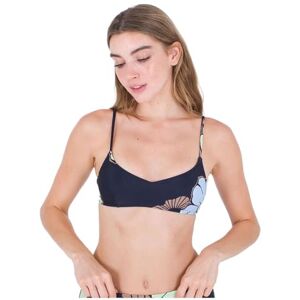 Hurley Big Bloom V Bralette Top Svart, Svart, XS Hurley Big Bloom V Bralette Top Svart, Svart, XS
