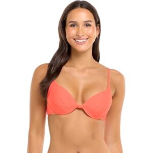 Body Glove Dam smoothies Greta solid vadderad kupa push up underwire top swimsuit bikini, solnedgång, medium Body Glove Dam smoothies Greta solid vadderad kupa push up underwire top swimsuit bikini, solnedgång, medium