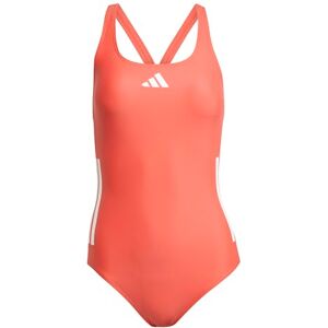 adidas dam 3 Stripes C-Back Swimsuit Swimwear, semi lucid red/white, 38 adidas dam 3 Stripes C-Back Swimsuit Swimwear, semi lucid red/white, 38
