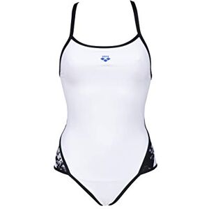 ARENA Women's Print Superfly Back MaxLife One Piece Athletic Training Swimsuit, Icons Team Stripe, 22 ARENA Women's Print Superfly Back MaxLife One Piece Athletic Training Swimsuit, Icons Team Stripe, 22