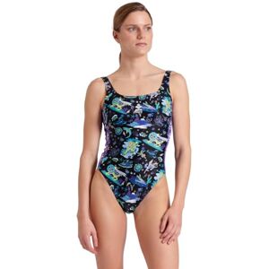ARENA Women's Fun Planet Baddräkt U Back One Piece Baddräkt för kvinnor (1 pack) ARENA Women's Fun Planet Baddräkt U Back One Piece Baddräkt för kvinnor (1 pack)