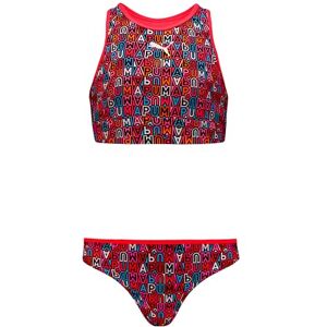 PUMA SWIM GIRLS PRINTED BIKINI SET 1P, Mångfärgad, 116 cm PUMA SWIM GIRLS PRINTED BIKINI SET 1P, Mångfärgad, 116 cm