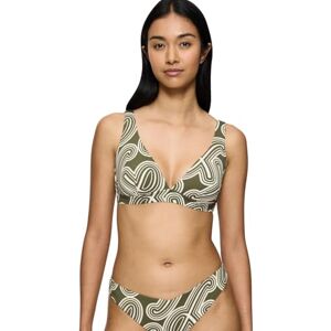 Triumph Flex Smart Summer P Plunge pt, dambikinitopp flerfärgad (grön – lätt kombination), 2, Flerfärgad (grön – lätt kombination), 2 Triumph Flex Smart Summer P Plunge pt, dambikinitopp flerfärgad (grön – lätt kombination), 2, Flerfärgad (grön – lätt kombination), 2