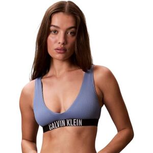 Calvin kvinnor Scoop Bralette LV00Q61211 badtoppar, blå (blå tulpan), L Calvin kvinnor Scoop Bralette LV00Q61211 badtoppar, blå (blå tulpan), L