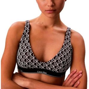 Calvin kvinnor grimma bralette LV00Q61207 badtoppar, svart (20242 ICON bomullsemblem W svart), M Calvin kvinnor grimma bralette LV00Q61207 badtoppar, svart (20242 ICON bomullsemblem W svart), M