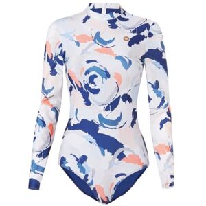 MF -Sea® Willy Belize Women® Baddräkt med långa ärmar, Polyester och Elastan tyg med UPF 50+ UV-skydd, perfekt för simning, surfing och vattensporter., 34 SE/S, one size MF -Sea® Willy Belize Women® Baddräkt med långa ärmar, Polyester och Elastan tyg med UPF 50+ UV-skydd, perfekt för simning, surfing och vattensporter., 34 SE/S, one size