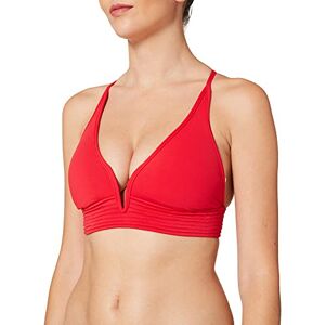 Seafolly Dam quiltad lång tri bikinitopp, Röd (chili chili), 36 SE Seafolly Dam quiltad lång tri bikinitopp, Röd (chili chili), 36 SE