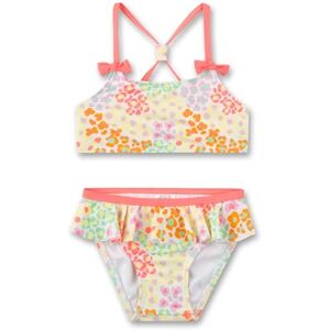Sanetta flickbikini färgglad lejon, Vit sten, 92 Sanetta flickbikini färgglad lejon, Vit sten, 92