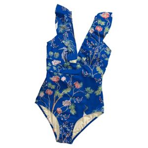 Averie Celeste One Piece baddräkt för kvinnor, blå, 3XL Averie Celeste One Piece baddräkt för kvinnor, blå, 3XL