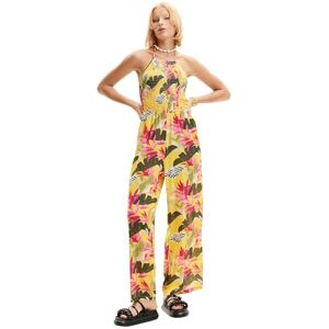 Desigual Swim_Jumpsuit Tropisk, 8018 Amarillo, L, GUL, L Desigual Swim_Jumpsuit Tropisk, 8018 Amarillo, L, GUL, L