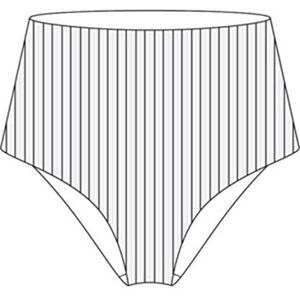 Hurley W Radial High Waist Mod Sf Btm SWIM BTM dam Hurley W Radial High Waist Mod Sf Btm SWIM BTM dam