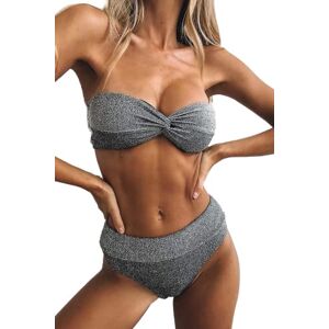 Angelsin Dam TRFNTG102068 Bikini, grå, 40 Angelsin Dam TRFNTG102068 Bikini, grå, 40