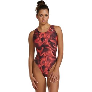 TYR Dam Waveform Durafast Elite Maxfit baddräkt, Röd, 64 TYR Dam Waveform Durafast Elite Maxfit baddräkt, Röd, 64