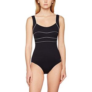 Haute Pression Högtryck D8002, baddräkt i ett stycke dam, Svart (svart/vit), 36 Haute Pression Högtryck D8002, baddräkt i ett stycke dam, Svart (svart/vit), 36