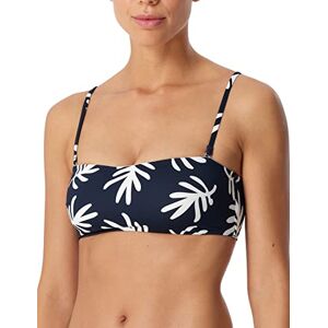 Schiesser Dam bandeau topp bikini, Mörkblå pärla., S Schiesser Dam bandeau topp bikini, Mörkblå pärla., S