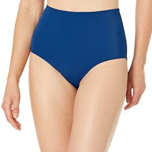 Amazon Essentials badbotten med hög midja för kvinnor (finns i plusstorlek), djupblå, 2X Amazon Essentials badbotten med hög midja för kvinnor (finns i plusstorlek), djupblå, 2X