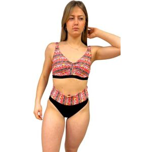 Haute Pression Bikiniset med bygel, geometriskt tryck, Material: Polyester, 36 Haute Pression Bikiniset med bygel, geometriskt tryck, Material: Polyester, 36