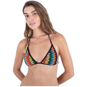 Hurley Topp bikini kvinnor Chevron stickad axelrem tri svart multi Hurley Topp bikini kvinnor Chevron stickad axelrem tri svart multi
