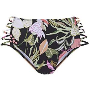 s.Oliver RED LABEL Beachwear LM bikinibyxor hög midja, Svart tryck, 36 s.Oliver RED LABEL Beachwear LM bikinibyxor hög midja, Svart tryck, 36