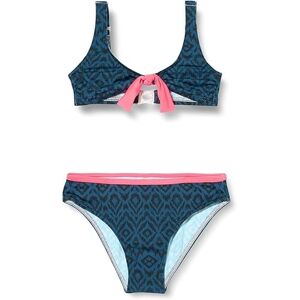 Haute Pression Geometriskt mönster flicka tvådelad baddräkt X9072 C01 T8A, Marin, 8-16 ans Haute Pression Geometriskt mönster flicka tvådelad baddräkt X9072 C01 T8A, Marin, 8-16 ans