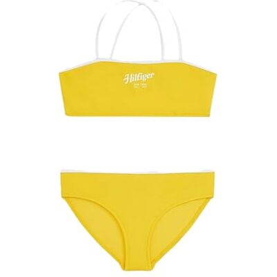 Tommy Hilfiger Flickors BRALETTE SET UG0UG00789, gul, 14-16 år, Gul (primär gul), 14-16 År Tommy Hilfiger Flickors BRALETTE SET UG0UG00789, gul, 14-16 år, Gul (primär gul), 14-16 År