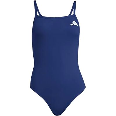 adidas dam Thin Straps V-back Swimsuit One-piece-baddräkt adidas dam Thin Straps V-back Swimsuit One-piece-baddräkt