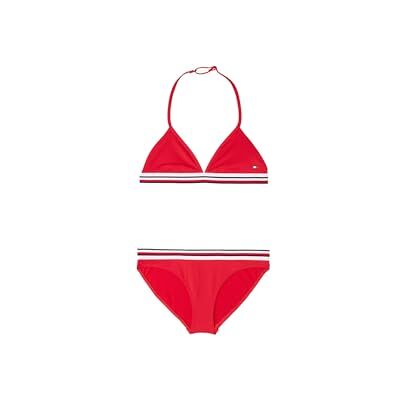 Tommy Hilfiger Flickors TRIANGELSET UG0UG00795, röd, 12-14 år, Röd (primär röd), 12-14 År Tommy Hilfiger Flickors TRIANGELSET UG0UG00795, röd, 12-14 år, Röd (primär röd), 12-14 År