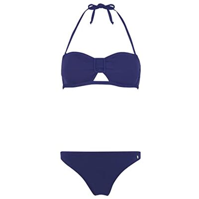 s.Oliver RED LABEL Beachwear LM Damer sand bikiniset, marinblå, 40 SE s.Oliver RED LABEL Beachwear LM Damer sand bikiniset, marinblå, 40 SE