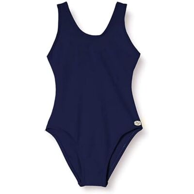 Haute Pression Flickor One Piece Baddräkt Uni 906 C03 T4A, Marin, 4-14 ans Haute Pression Flickor One Piece Baddräkt Uni 906 C03 T4A, Marin, 4-14 ans