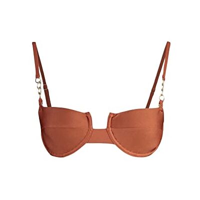 Trendyol Dam stickad bikinitopp, kakel, 38, Kakel, 42 SE Trendyol Dam stickad bikinitopp, kakel, 38, Kakel, 42 SE