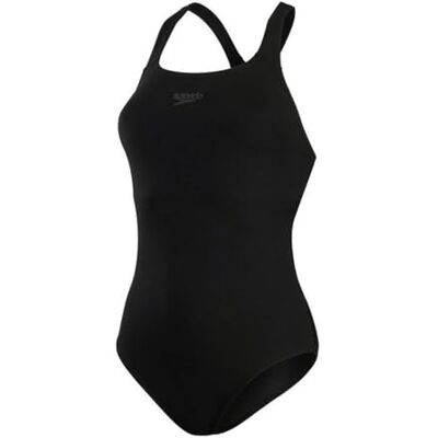 Speedo kvinnors Eco Endurance+ kickback baddräkt klorbeständig återvunnet tyg simning träning atletisk passform simning fitness Speedo kvinnors Eco Endurance+ kickback baddräkt klorbeständig återvunnet tyg simning träning atletisk passform simning fitness