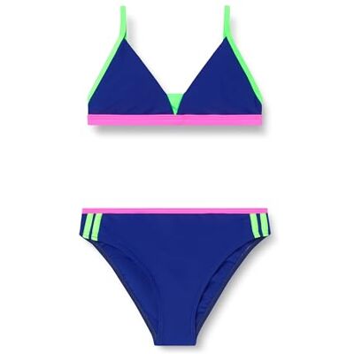 Haute Pression Tjej Tricolor Fluo tvådelad baddräkt, Material: Polyester, 10 �r Haute Pression Tjej Tricolor Fluo tvådelad baddräkt, Material: Polyester, 10 �r