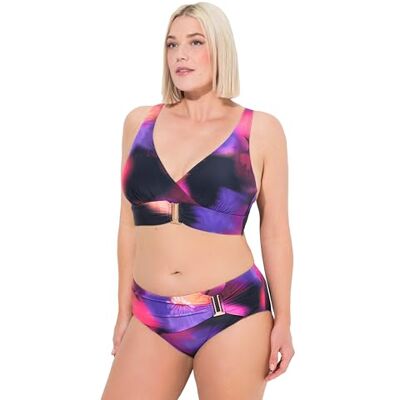 Ulla Popken dam stora storlekar överdimensionerade plus size bikini sofhia, spänne, ljus, Fuchsiaröd, 56 Ulla Popken dam stora storlekar överdimensionerade plus size bikini sofhia, spänne, ljus, Fuchsiaröd, 56