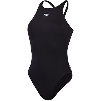 Speedo Dam End+ V Back (Longer Body) Baddräkt Atletisk passform Simfitness, Svart, 38/14 Speedo Dam End+ V Back (Longer Body) Baddräkt Atletisk passform Simfitness, Svart, 38/14