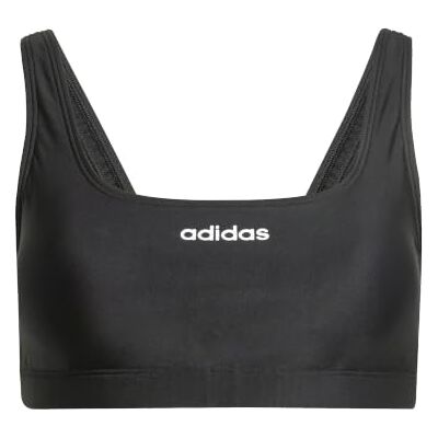 adidas Kobiety PADDED BRALETTE BIKINI SET, black/white, 44 adidas Kobiety PADDED BRALETTE BIKINI SET, black/white, 44