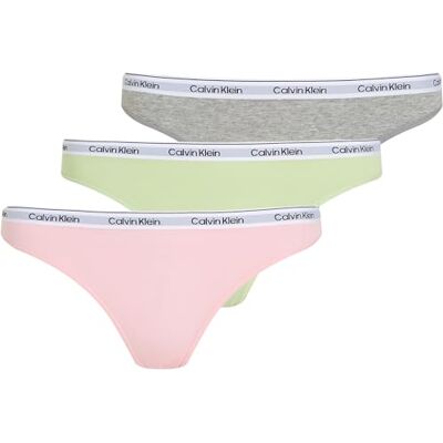 Calvin dam BIKINI 3PK 000QD5207E trosa, multi (highline grön/fluffig rosa/grå HTR), XS, Multi (Highline Green/Buff Rosa/Gry Htr), XS Calvin dam BIKINI 3PK 000QD5207E trosa, multi (highline grön/fluffig rosa/grå HTR), XS, Multi (Highline Green/Buff Rosa/Gry Htr), XS