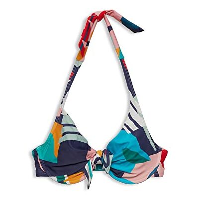 ESPRIT Newport Beach Neckholder-Bikinitop med bygelkoppar, Ink, 36 / 70D ESPRIT Newport Beach Neckholder-Bikinitop med bygelkoppar, Ink, 36 / 70D