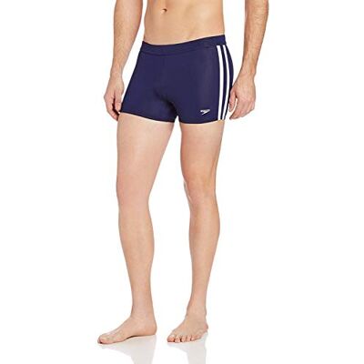Speedo Men's Swimsuit Square Leg Splice Speedo Men's Swimsuit Square Leg Splice